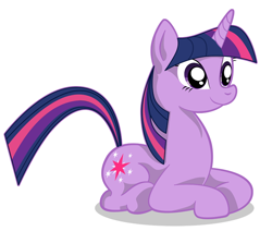 Size: 640x542 | Tagged: safe, artist:wangkingfun, derpibooru import, twilight sparkle, pony, unicorn, female, mare, multicolored mane, purple coat, solo