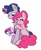 Size: 3400x4112 | Tagged: safe, artist:mississippikite, derpibooru import, dusk shine, pinkie pie, twilight sparkle, oc, oc:margarita, earth pony, pony, cute, diapinkes, duskabetes, duskpie, half r63 shipping, offspring, parent:dusk shine, parent:pinkie pie, parent:twilight sparkle, parents:duskpie, parents:twinkie, rule 63, rule63betes