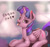 Size: 1812x1716 | Tagged: safe, artist:mrs1989, derpibooru import, twilight sparkle, twilight sparkle (alicorn), alicorn, pony, female, korean, mare, open mouth, solo, tongue out