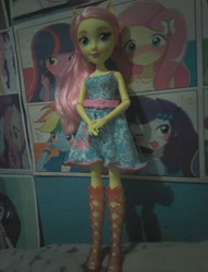 Size: 1920x2517 | Tagged: safe, fluttershy, better together, equestria girls, doll, irl, looking at you, new outfit, photo, toy