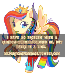 Size: 400x457 | Tagged: safe, oc, oc only, meta, pony confession, text