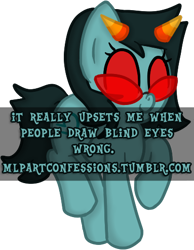 Size: 383x493 | Tagged: safe, confession, homestuck, meta, ponified, pony confession, terezi pyrope, text