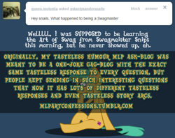 Size: 500x395 | Tagged: safe, snails, confession, meta, pony confession, text