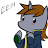 Size: 48x48 | Tagged: safe, oc, oc only, oc:littlepip, pony, unicorn, fallout equestria, clothes, fanfic, fanfic art, female, icon, mare, picture for breezies, pipbuck, simple background, solo, vault suit, white background