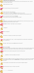 Size: 846x1790 | Tagged: safe, artist:dziadek1990, apple bloom, applejack, earth pony, pony, conversation, dialogue, emote story, emotes, reddit, running gag, slice of life, text