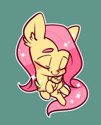 Size: 600x739 | Tagged: safe, artist:snow angel, fluttershy, pegasus, pony, cute, eyes closed, female, mare, simple background, smiling, solo