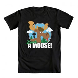 Size: 390x390 | Tagged: safe, moose, clothes, look a moose, meta, shirt, t-shirt, welovefine