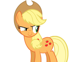 Size: 4230x3505 | Tagged: safe, artist:karl97, applejack, earth pony, pony, absurd resolution, female, mare, simple background, solo, transparent background, vector, vector trace