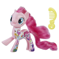 Size: 1000x1000 | Tagged: safe, pinkie pie, earth pony, pony, brushable, comb, female, irl, mare, photo, solo, toy
