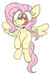 Size: 650x984 | Tagged: safe, artist:pinkiespresent, fluttershy, pegasus, pony, female, mare, simple background, solo, transparent background