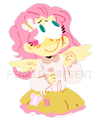 Size: 785x993 | Tagged: safe, artist:pinkiespresent, fluttershy, equestria girls, hairclip, simple background, solo, transparent background