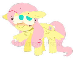 Size: 1055x819 | Tagged: safe, artist:pinkiespresent, fluttershy, pegasus, pony, female, mare, simple background, solo, transparent background