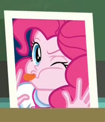 Size: 236x273 | Tagged: safe, screencap, pinkie pie, better together, equestria girls, forgotten friendship, cute, photo, silly, tongue out