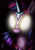 Size: 1000x1414 | Tagged: safe, artist:fody-zessel, derpibooru import, masked matter-horn, twilight sparkle, power ponies (episode), bust, portrait, power ponies, solo