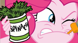 Size: 1001x562 | Tagged: safe, edit, edited screencap, screencap, pinkie pie, equestria girls, forgotten friendship, meme, parody, popeye, spinach, this will end in pain