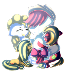 Size: 3688x4133 | Tagged: safe, artist:ladyunilove, apple bloom, applejack, big macintosh, bright mac, pear butter, earth pony, pony, the perfect pear, absurd resolution, bow, brightbutter, colt, crying, female, filly, floppy ears, group hug, hair bow, hug, male, mare, shipping, simple background, smiling, stallion, straight, transparent background, unshorn fetlocks