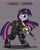 Size: 2384x2994 | Tagged: safe, artist:rex42, derpibooru import, twilight sparkle, anthro, ar15, gun, military, rifle, soldier, solo, weapon