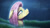 Size: 3840x2160 | Tagged: safe, artist:equestrian-downfall, fluttershy, pegasus, pony, bust, crying, female, floppy ears, looking up, mare, profile, rain, solo, storm