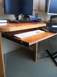 Size: 373x500 | Tagged: safe, auction, daniel ingram, desk, irl, light, meta