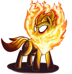 Size: 657x675 | Tagged: safe, artist:aa, earth pony, pony, chamber, generation x, meta, mutant, ponified, x-men