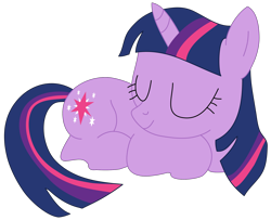 Size: 2000x1620 | Tagged: safe, artist:fluttershy_z, derpibooru import, twilight sparkle, newbie artist training grounds, simple background, sleeping, solo, transparent background