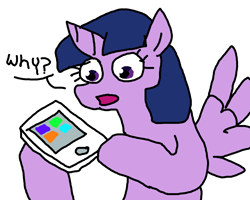 Size: 1280x1024 | Tagged: artist needed, safe, derpibooru import, twilight sparkle, twilight sparkle (alicorn), alicorn, pony, cellphone, confused, eyes on the prize, female, mare, phone, solo