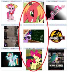 Size: 817x860 | Tagged: safe, apple bloom, big macintosh, applecest, exploitable meme, female, incest, juxtaposition, juxtaposition win, macbloom, male, meta, shipping, straight