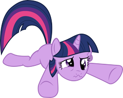 Size: 10795x8549 | Tagged: safe, derpibooru import, twilight sparkle, friendship is magic, absurd resolution, lying, simple background, solo, transparent background, vector