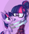 Size: 1024x1229 | Tagged: safe, artist:ultimatenightcore, derpibooru import, sci-twi, twilight sparkle, twilight sparkle (alicorn), alicorn, equestria girls, friendship games, holding, human ponidox, self ponidox