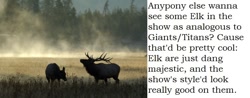 Size: 762x298 | Tagged: safe, deer, doe, elk, irl, meta, photo, stag, text