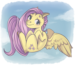 Size: 1500x1300 | Tagged: safe, artist:ask-ravenclaw, fluttershy, pegasus, pony, cute, cutie mark, female, flying, heart eyes, mare, smiling, solo, spread wings, wingding eyes, wings