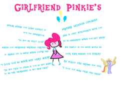 Size: 1024x768 | Tagged: safe, pinkie pie, oc, equestria girls, cutie mark, engrish, girlfriend, ideal gf, meme, sample