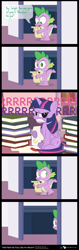 Size: 700x2220 | Tagged: safe, artist:dm29, derpibooru import, spike, twilight sparkle, twilight sparkle (alicorn), alicorn, dragon, pony, angry, comic, dialogue, duo, female, growling, mare, scroll