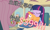 Size: 960x580 | Tagged: safe, artist:蘋果花, derpibooru import, fluttershy, scootaloo, twilight sparkle, equestria girls, chinese, scootachicken