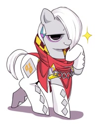 Size: 479x612 | Tagged: safe, artist:semi-kon, ghirahim, ponified, simple background, solo, the legend of zelda, the legend of zelda: skyward sword, white background