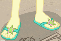 Size: 1085x733 | Tagged: safe, edit, edited screencap, editor:sonic ranger, screencap, fluttershy, better together, equestria girls, friendship math, cropped, feet, female, legs, pictures of legs, solo