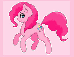 Size: 766x590 | Tagged: safe, artist:kittyshy, pinkie pie, earth pony, pony, female, mare, pink coat, pink mane, solo