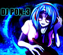 Size: 800x700 | Tagged: safe, artist:c.d.i., dj pon-3, vinyl scratch, human, horned humanization, humanized, solo