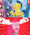 Size: 1280x1440 | Tagged: safe, derpibooru import, edit, edited screencap, screencap, flash sentry, pinkie pie, earth pony, pegasus, pony, the last roundup, twilight's kingdom, angry, armor, caption, censored vulgarity, funny, grawlixes, implied mudbriar, lol, nopony breaks a pinkie promise, pinkie pie is not amused, rage, reaction, royal guard, royal guard armor, technically, this will end in laughs, this will end in pain, this will not end well, unamused