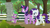 Size: 1920x1088 | Tagged: safe, derpibooru import, screencap, rarity, spike, twilight sparkle, twilight sparkle (alicorn), alicorn, dragon, pony, unicorn, applejack's "day" off, discovery family logo, pie tin