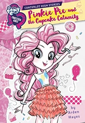 Size: 344x500 | Tagged: safe, pinkie pie, better together, equestria girls, spoiler:book, book cover, cover, pinkie pie and the cupcake calamity