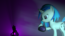 Size: 1280x720 | Tagged: safe, artist:helioseusebio, dj pon-3, octavia melody, vinyl scratch, earth pony, pony, 3d, feels, sad, source filmmaker