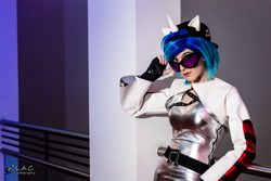 Size: 5106x3404 | Tagged: safe, artist:pyrotempertantrum, dj pon-3, vinyl scratch, human, absurd resolution, clothes, cosplay, irl, irl human, photo