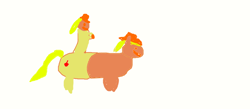 Size: 1006x438 | Tagged: safe, artist:laupin, applejack, centaur, pony, 1000 hours in ms paint, deviantart muro, humalos, simple background, white background