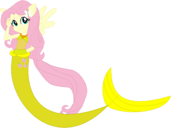 Size: 714x533 | Tagged: safe, artist:selenaede, artist:user15432, fluttershy, human, mermaid, equestria girls, base used, clothes, fins, humanized, jewelry, mermaid tail, mermaidized, necklace, species swap, tail, winged humanization, wings