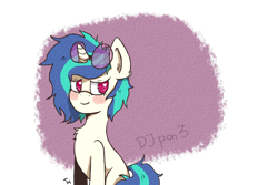 Size: 3000x2000 | Tagged: safe, artist:kennyteya, dj pon-3, vinyl scratch, pony, unicorn, heart eyes, solo, wingding eyes