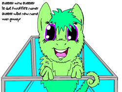 Size: 800x600 | Tagged: safe, artist:fluffsplosion, fluffy pony, sea pony, fluffy pony original art, solo