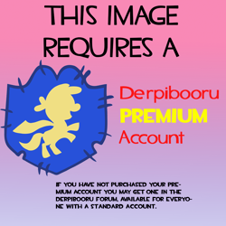 Size: 900x900 | Tagged: safe, pony, derpibooru premium account, meta, spoilered image joke, text