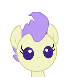 Size: 1664x1888 | Tagged: safe, artist:3d4d, cream puff, pony, baby, baby pony, simple background, solo, white background