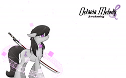 Size: 1920x1200 | Tagged: safe, artist:joe0316, artist:laptop-pone, octavia melody, earth pony, pony, fire emblem, fire emblem: awakening, solo, sword, weapon